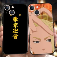 bandai tokyo revengers avengers luxury phone case cover for iphone 13 12 11 pro max 8 7 plus x xr xs max se 2020 mini soft shell