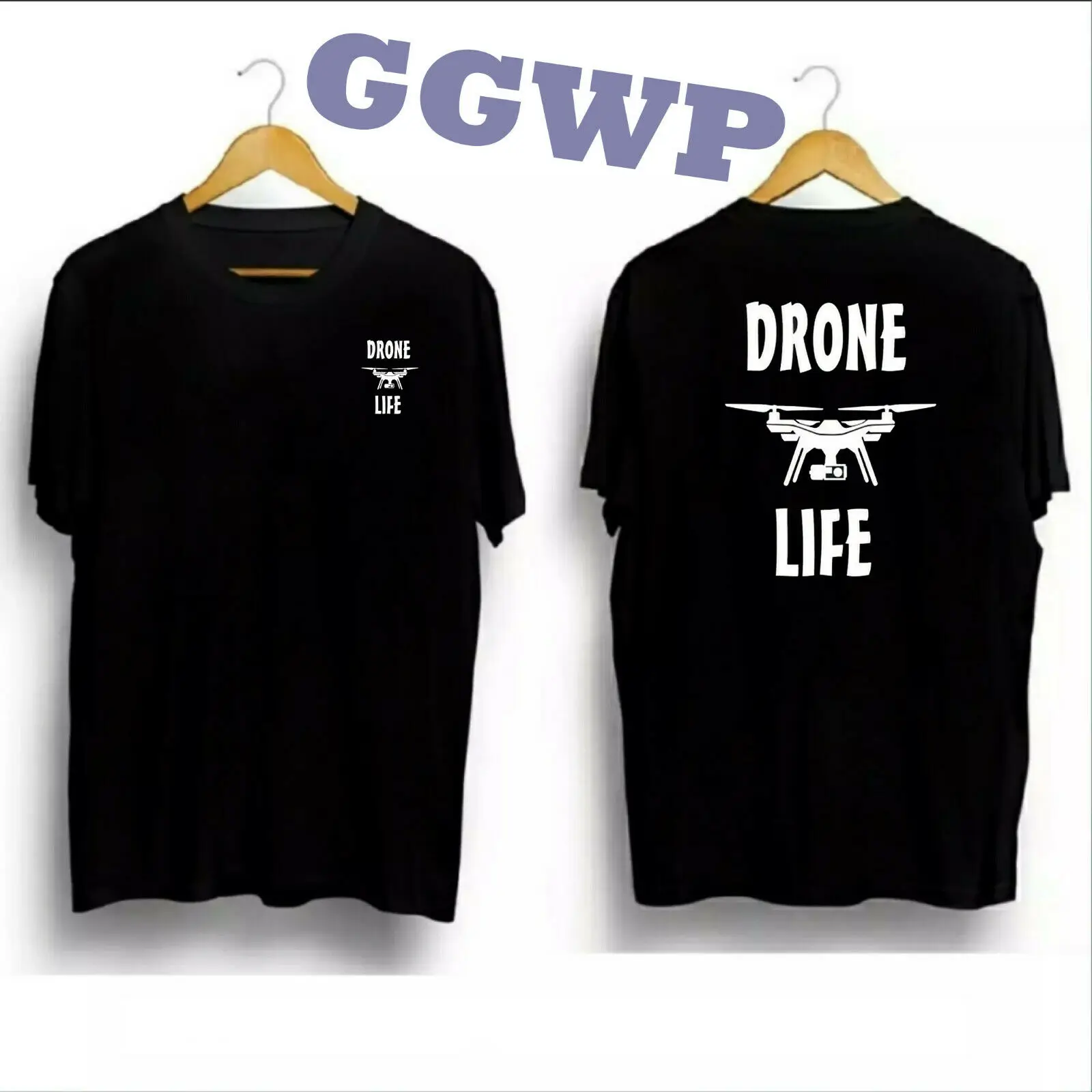 

NEW Drone Life DJI Yuneec Syma Mavic Logo T Shirt Size S-3XL