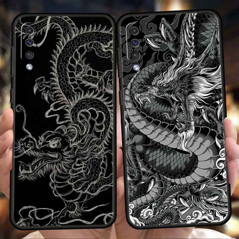 

Dragon Phone Case for Samsung Galaxy A12 A22 A10 A20 A30 A40 A42 A50 A52 M12 M22 M31 M32 Shockproof Soft Shell Coque Capas Bags
