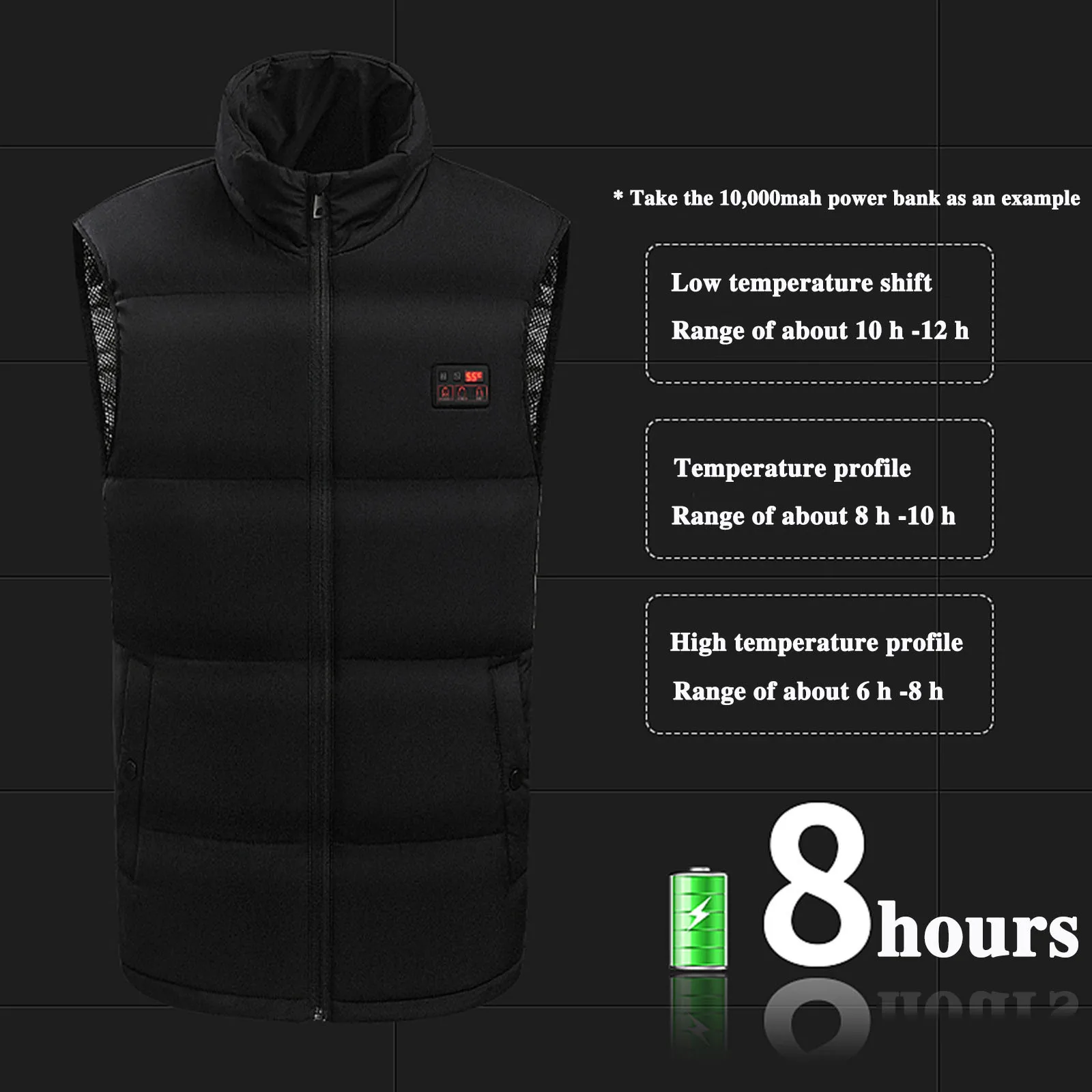 

Smart Heating And Cotton Charging Piece Usb15 Coat Vest Male Female Heating Coat Womens Blouse Women Fleece Lined Ladies Hooded