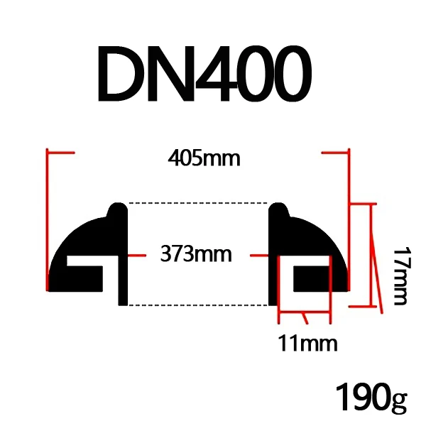

Силиконовые уплотнительные кольца для ферментеров DN 150 200 250 300 350 400 700
