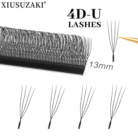 XIUSUZAKI Премад 3D 4D 5D накладные ресницы из норки