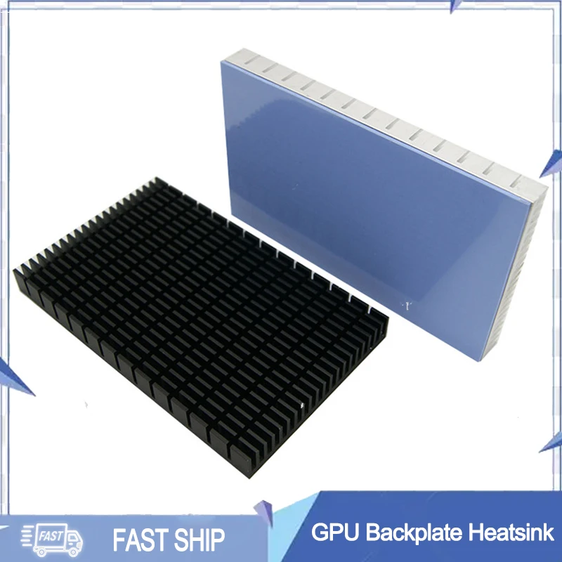 

MOD GPU Backplate Heatsink For Nvidia RTX 3080 3090 Graphics Card Backside VRAM Cooling,DIY Aluminum Radiator 150*90*15mm