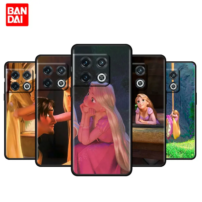 

Cover Case for OnePlus 9 9R 9RT 8 8T 10 Nord CE N200 2 N100 N10 Pro RT 5G Bag Capa Armor Phone Soft Princess Rapunzel Disney