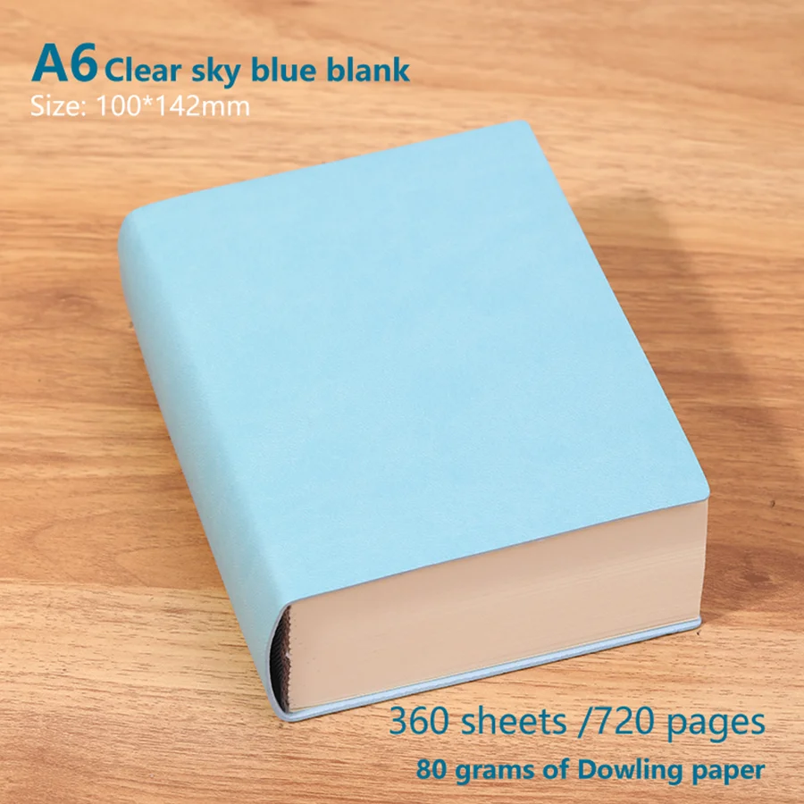 

Минималистичный блокнот из синтетической кожи