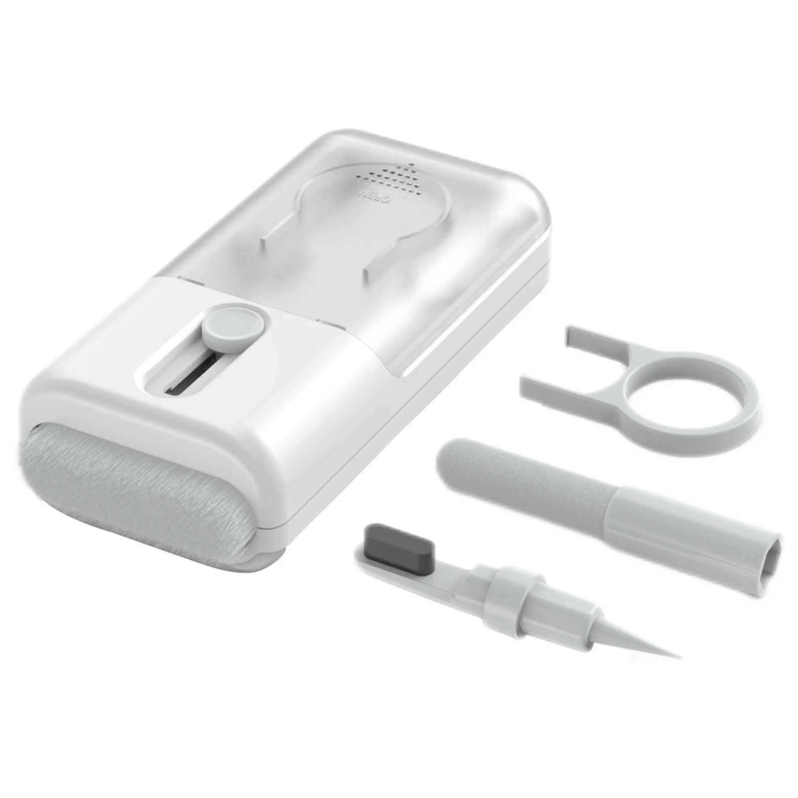 

6 In 1 Computer Keyboard Cleaning Brush Kit Earphone Cleaning Pen Earbuds Cleaner Durable Headset Keyboard Cleaning Tools