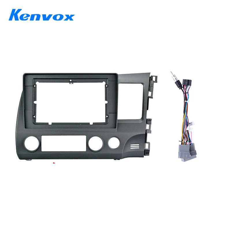 KENVOX 10 1-дюймовый автомобильный радиоприемник для Honda Civic 8 FK FN FD RHD 2005 2012 корпусная