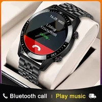 2022 new luxury business smart watch bluetooth call smartwatch men women waterproof sport fitness bracelet for ios android honor