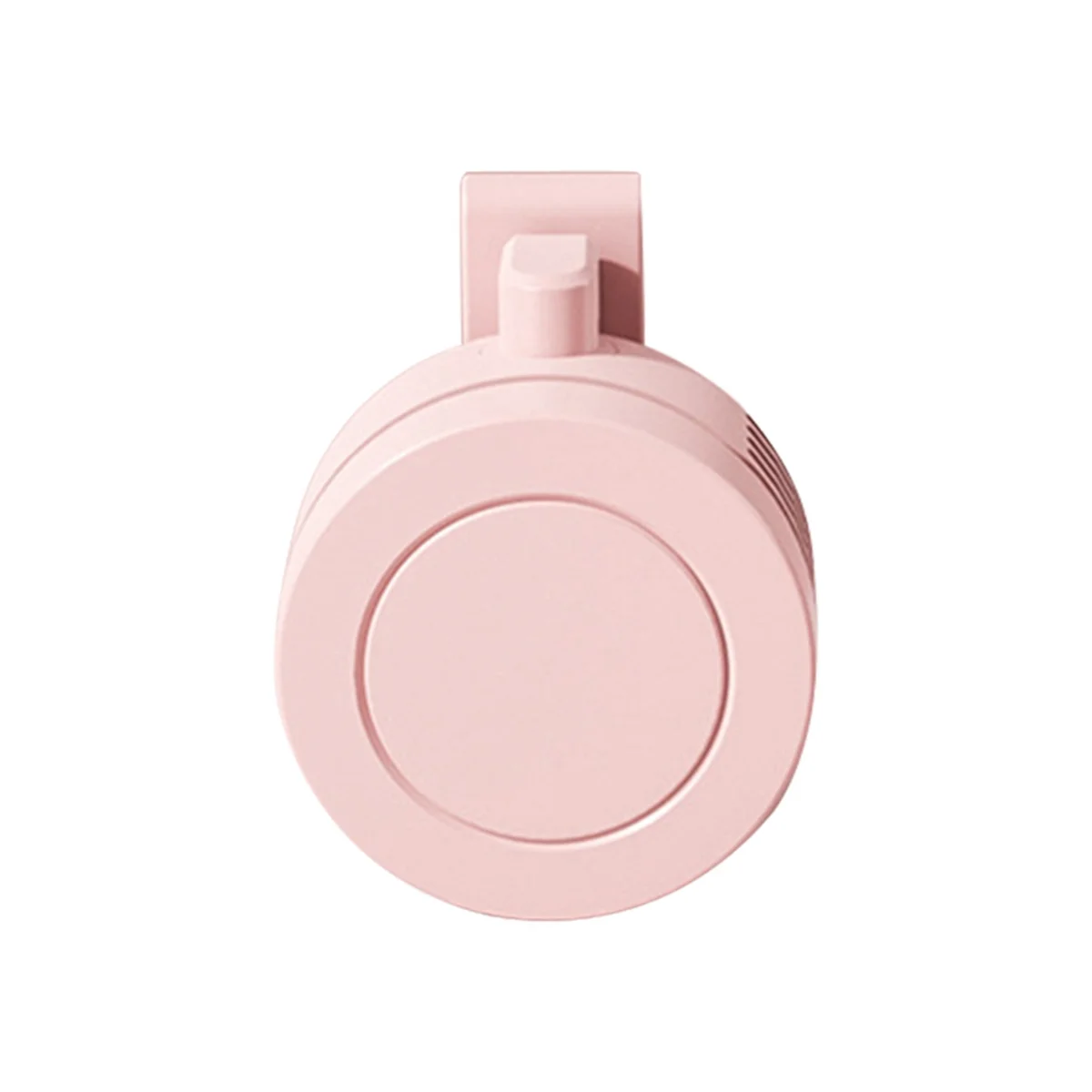 

Leafless Clip Fan Neck Waist Fan Air Cooling USB 3 Speeds Fan Portable Air Cooler Rechargeable Fan-Pink