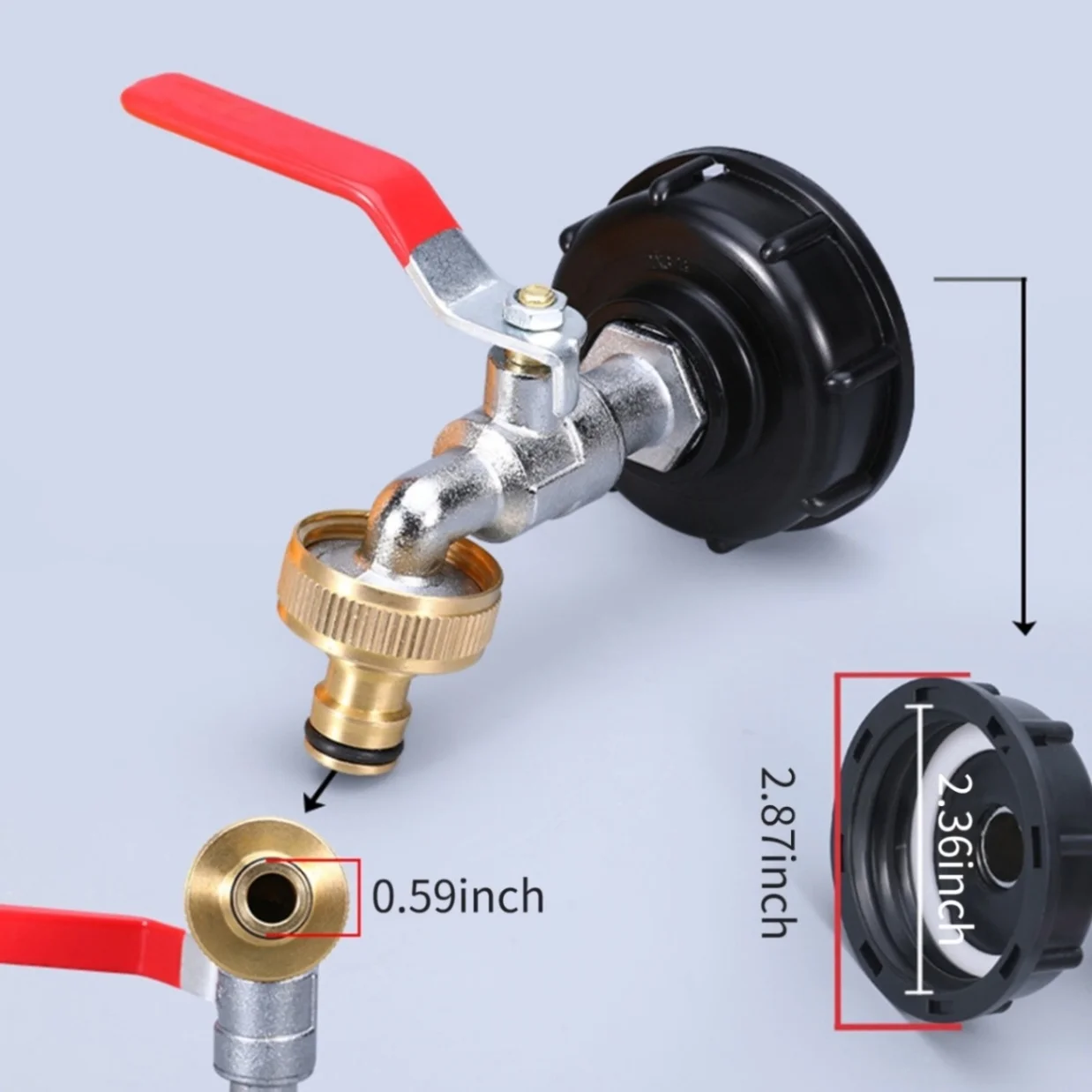 Наружный смеситель для сада быстрое подключение смесителя сменный клапан из