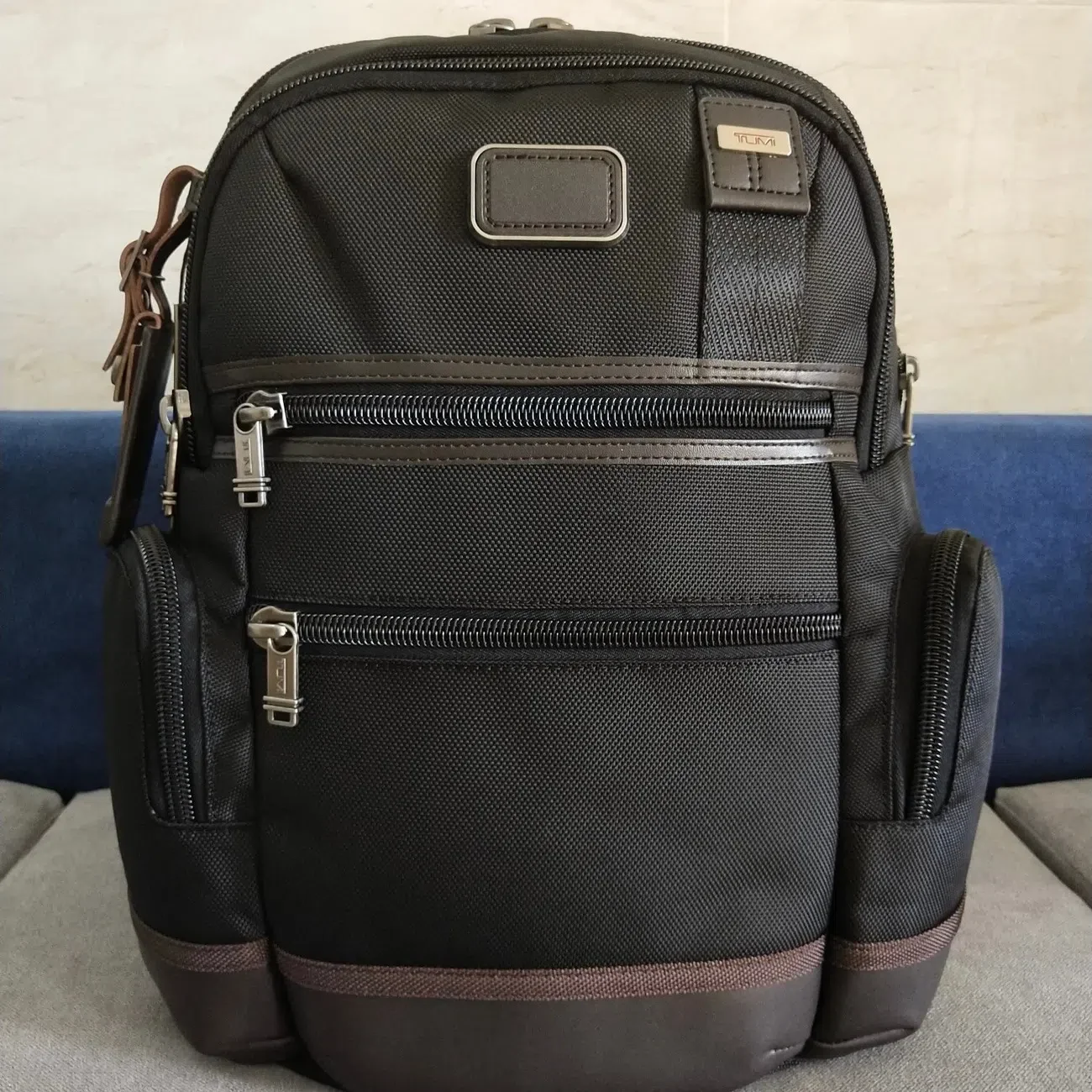 Tumi Mochilas Masculinas  Fashion Waterproof Backpack Men's Business Casual Computer Bag Large Capacity Storage Travel Bag