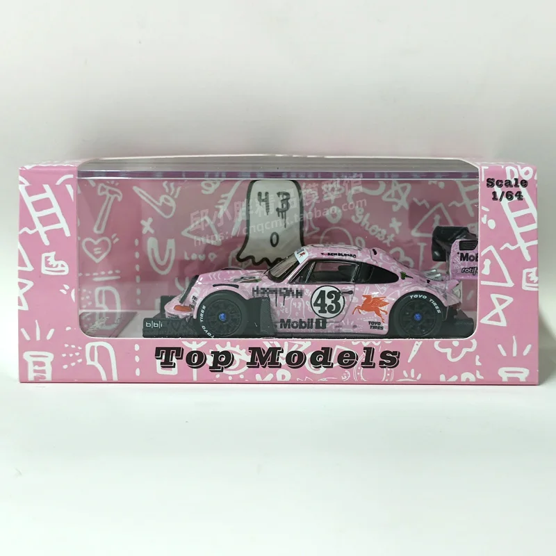 Модель литая автомобиля Porsche 911 SVRSR 43 1:64 Коллекционная модель из сплава игрушки