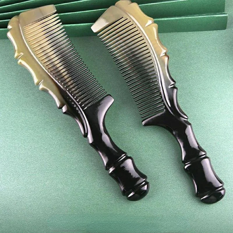 Антистатическая расческа для волос ручной работы 100% OX Horn мужчин и женщин - купить
