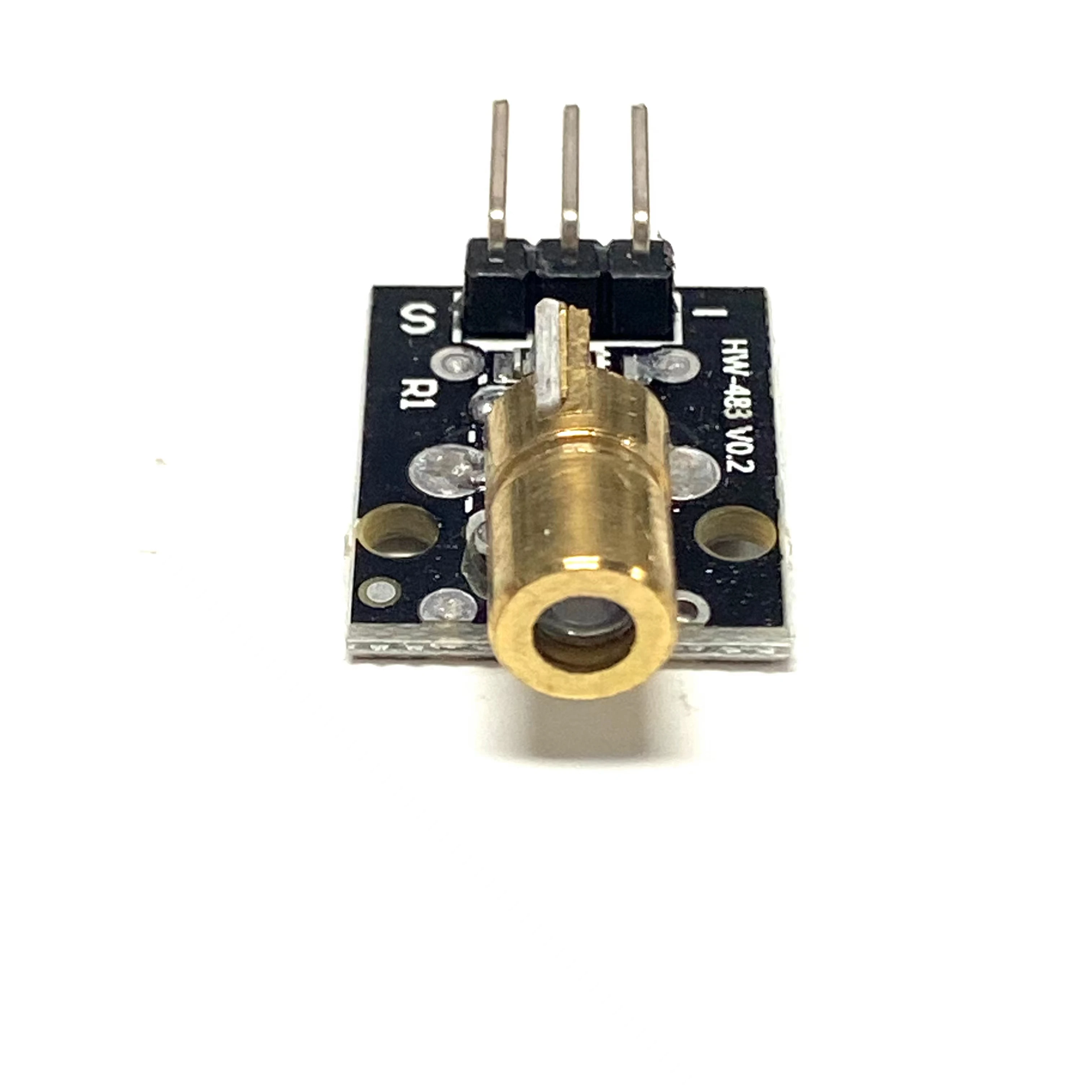 

1pcs KY-008 650nm Laser sensor Module 6mm 5V 5mW Red Laser Dot Diode Copper Head