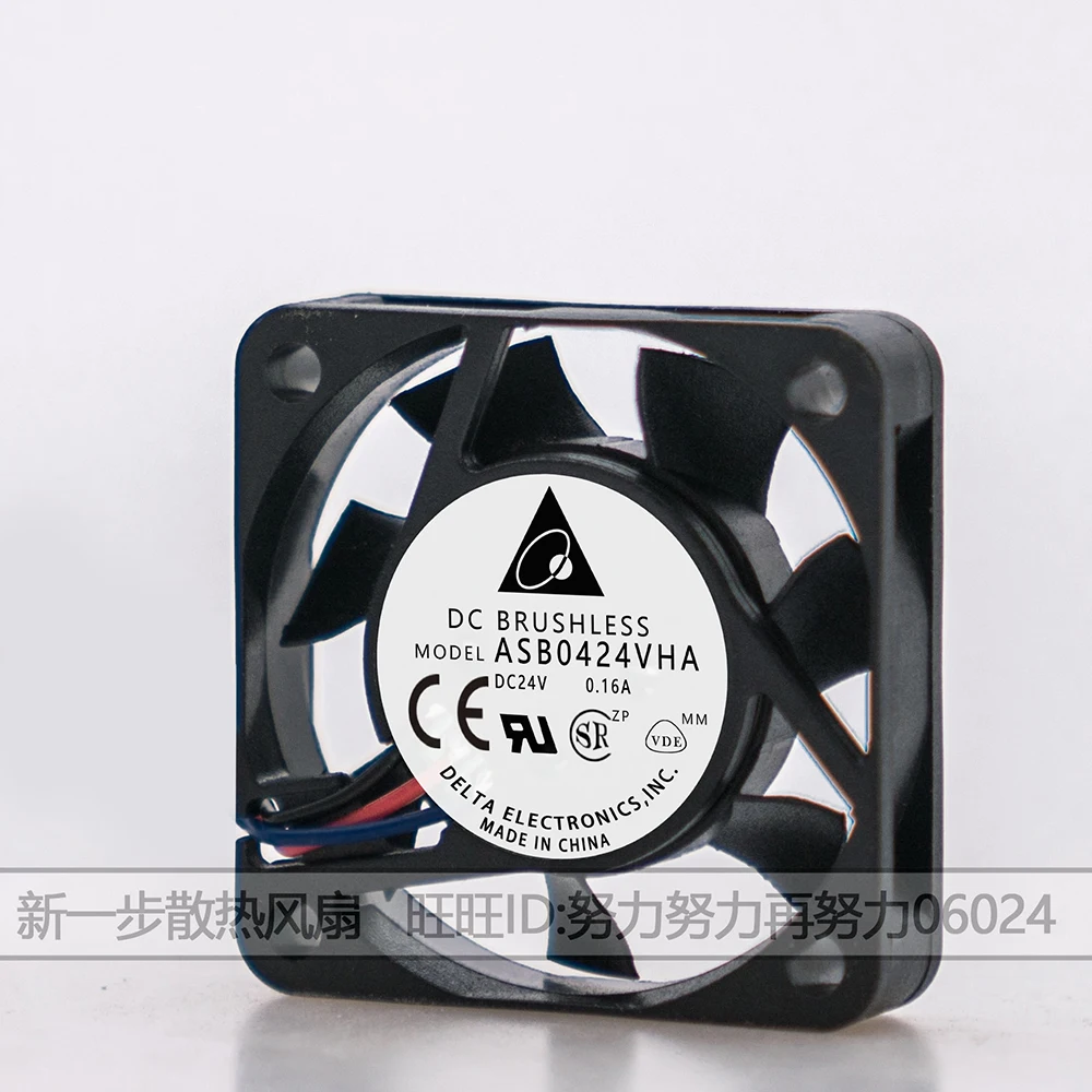 Вентилятор охлаждения 4 см ASB0424VHA 24 В 0.16A 4010 40X40X1 0 мм