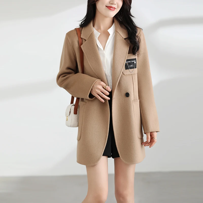 Рисунок 3 - Осенне-зимнее Новое двустороннее кашемировое пальто