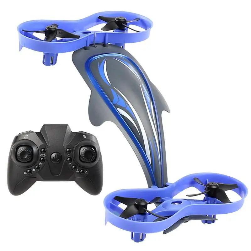 Mini Drone 3D RC Quadcopter Helicopter With 3 Modes Sea Land And Air Fly Modes Drones For Kids Mini Drone Outdoor Game Supplies