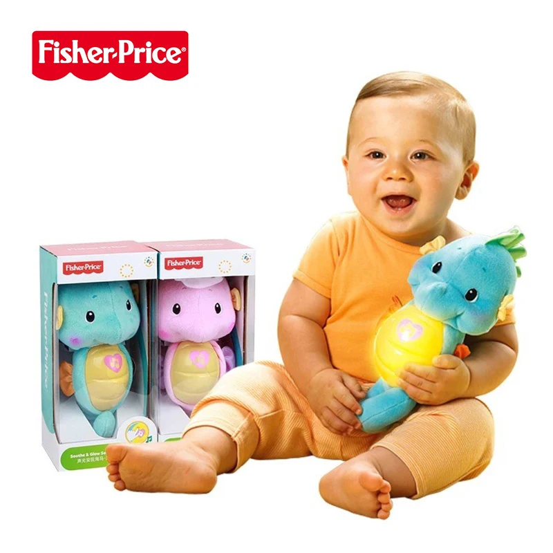 Игрушка Детская плюшевая морской конек Fisher Price От 0 до 12 месяцев - купить по