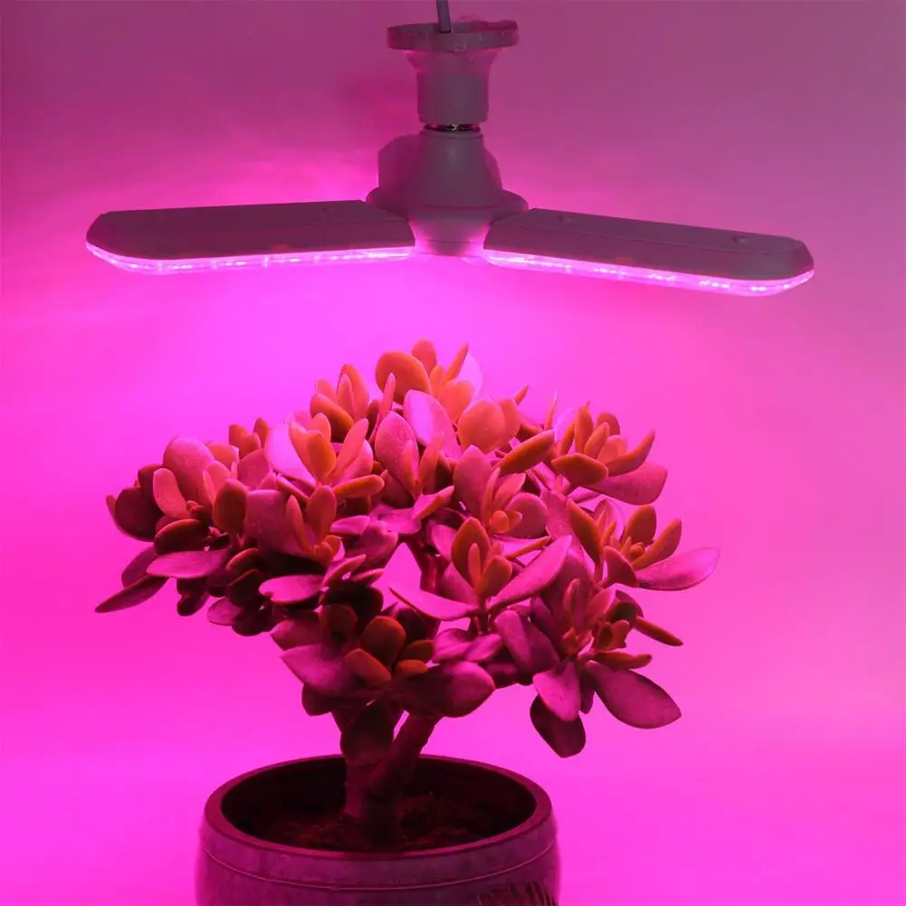

Foldable Led Grow Light 24w 36w 48w Full Spectrum E27 Growing Light Phytolamp Bulb For Indoor Plant Vegetable Flower Seedling