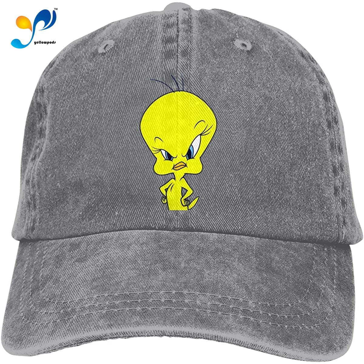 

Tweety Bird. Adjustable Baseball Caps Denim Hats Retro Cowboy Hat Cap For Men Women Sport Outdoor Gorras Hombre Snapback