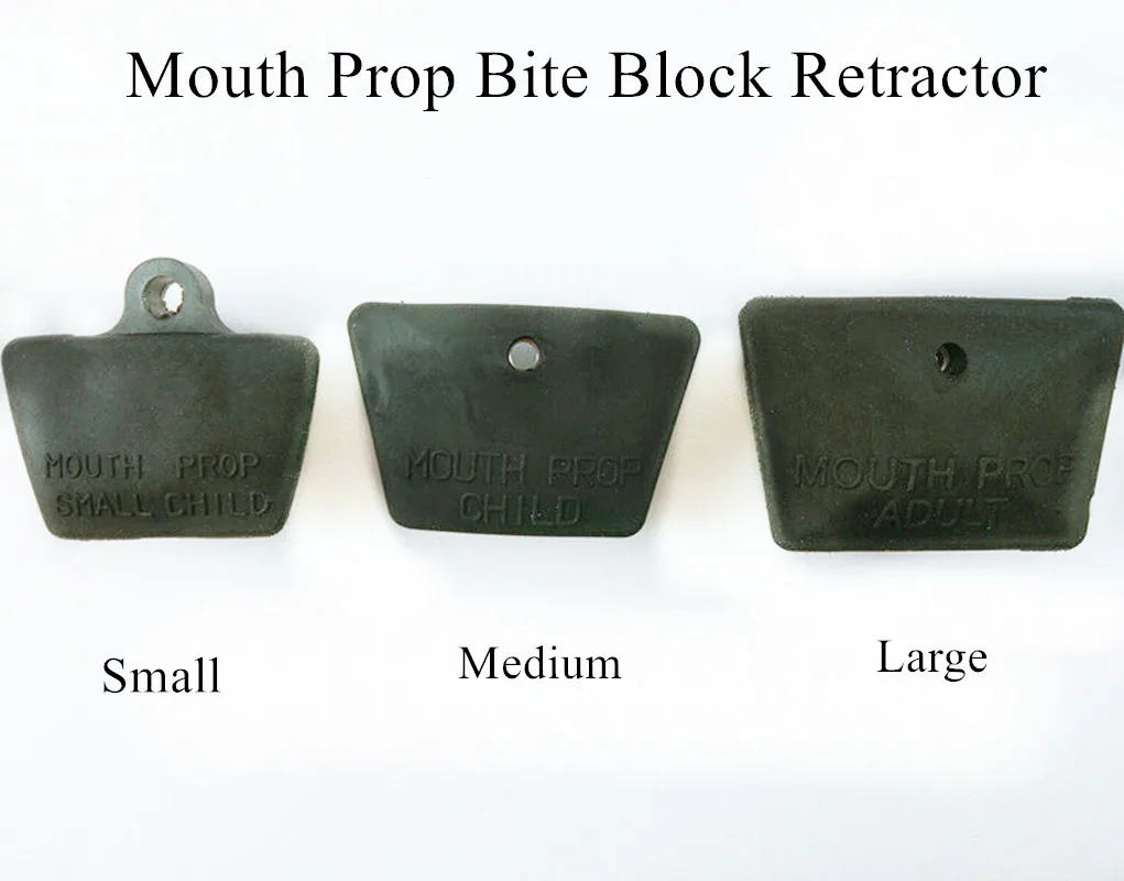 

1Pcs Dental Silicone Black Mouth Prop Bite Block Child Adult Latex Free Strong Adult And ChiId S/M/L