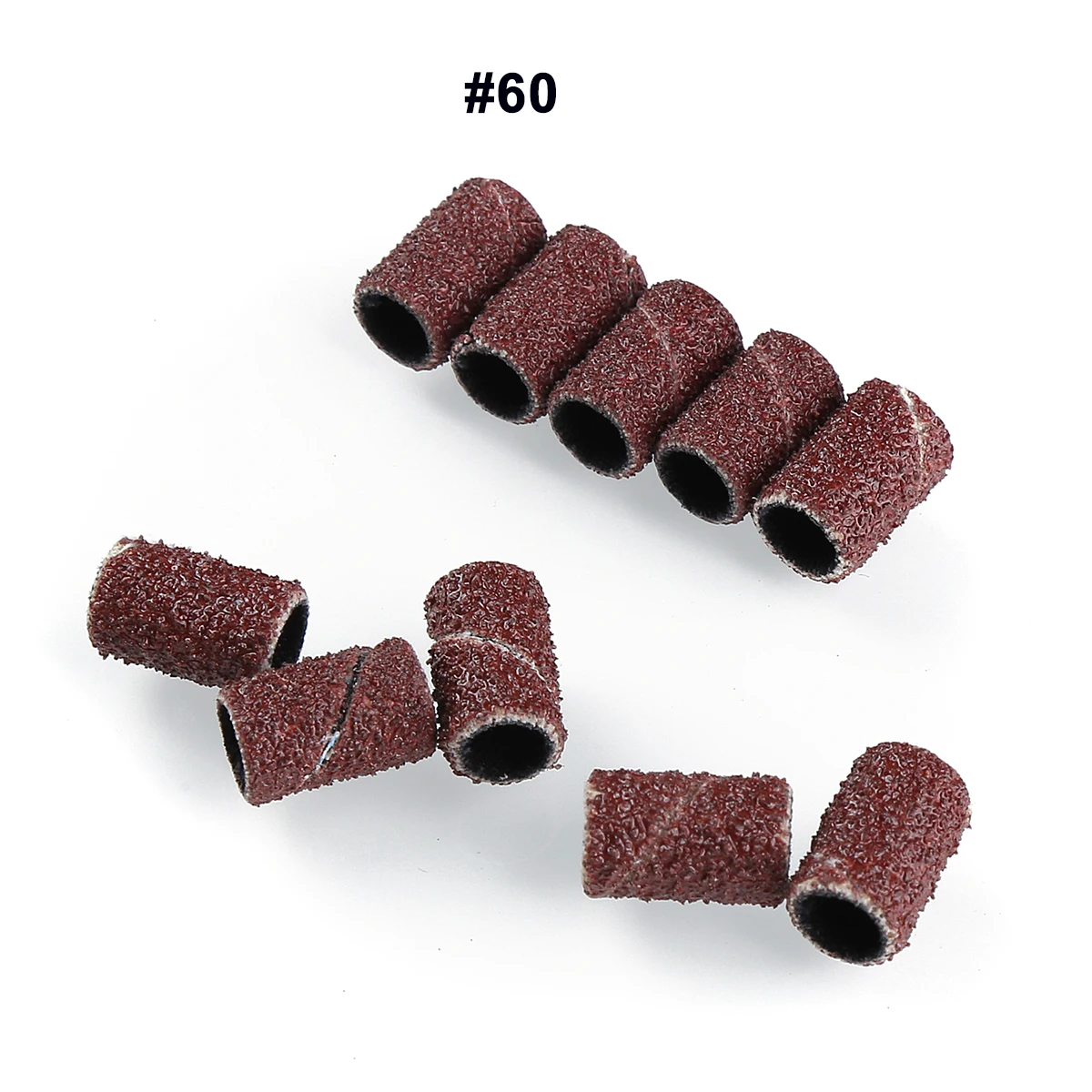 100 Шт. Аксессуары Для Сверл Ногтей Наждачная Бумага Ворса Маникюра