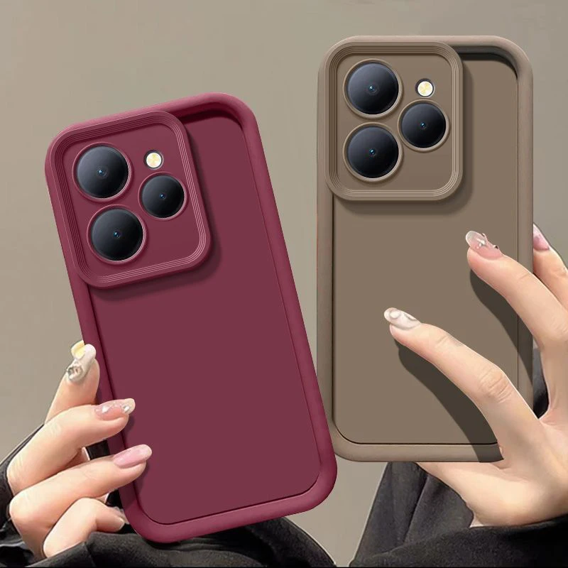 Чехол для Tecno Spark Go 2024 чехол телефона Pop8 Pop 8 BG6 BG6h противоударный яркий матовый