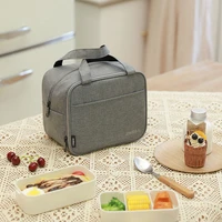 tote kids bento thermal bag large capacity lunchbox office women food insulated container picnic fruit snack drink cooler pouch