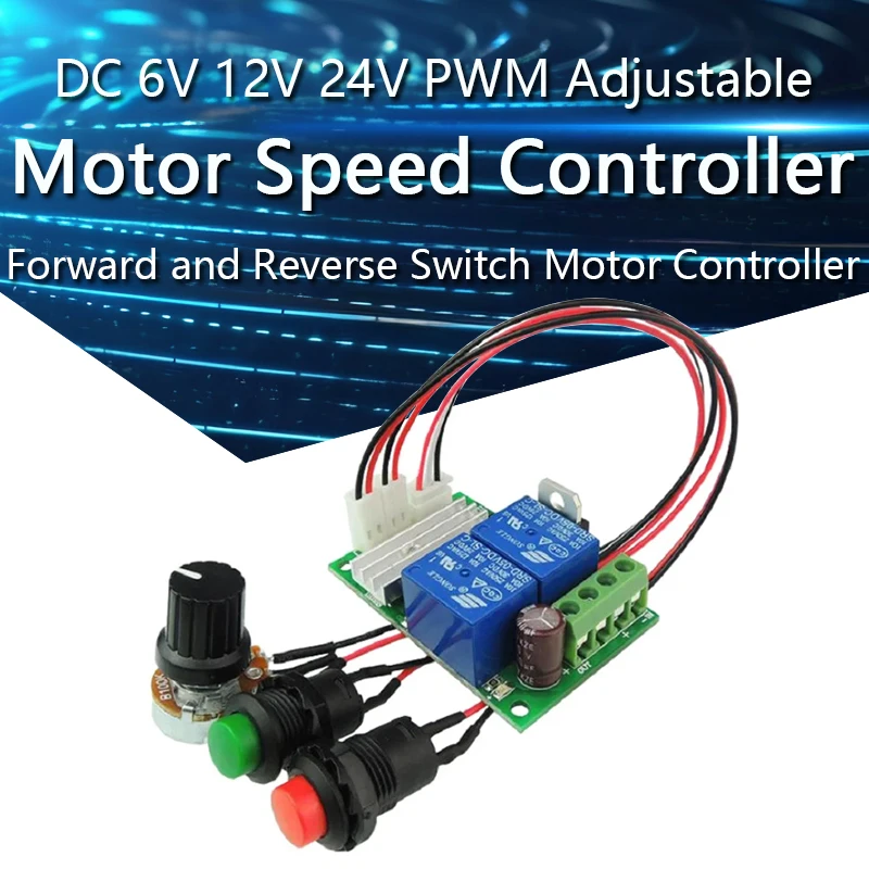 

Контроллер скорости двигателя DC 6-24В