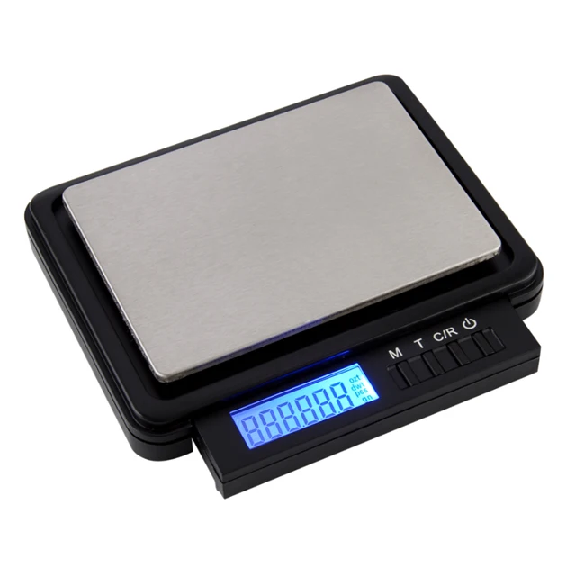 

Dual Capacity 200g 0.01g and 2000g/0.1g Small Weighing Scale Digital Electronic Scale food scale