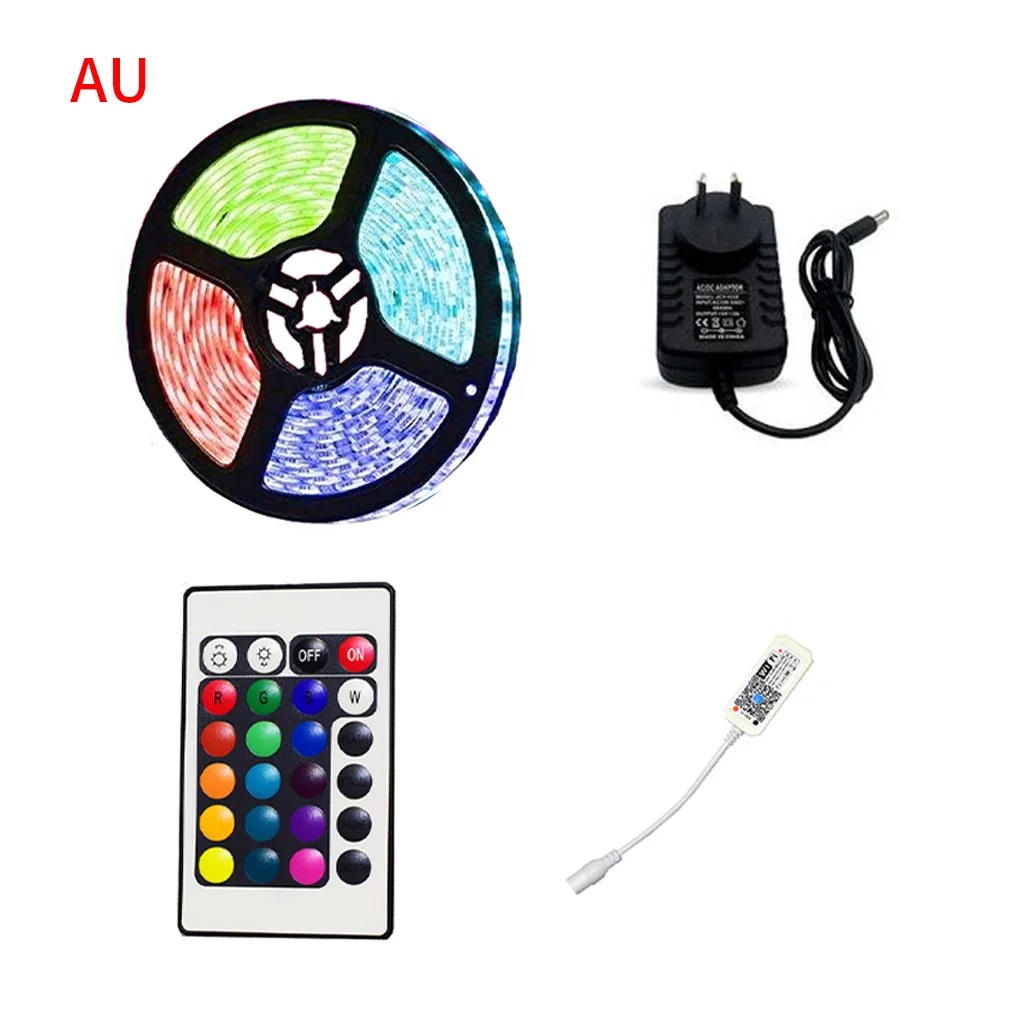 

RGB-лента Светодиодная гибкая декоративная с пультом ДУ