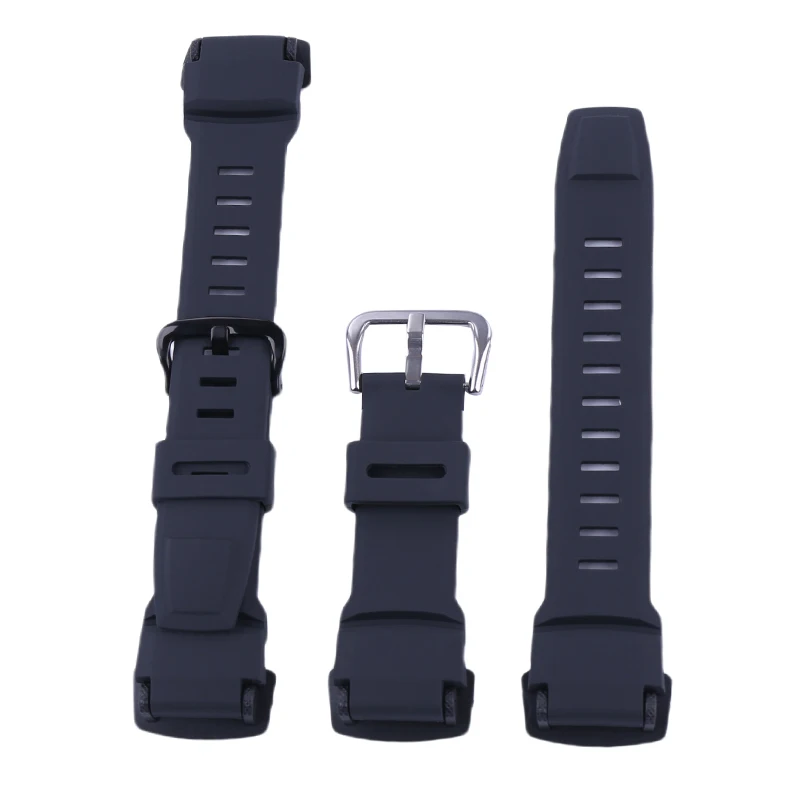 Фото Мужские резиновые ремешки для часов, совместимые с Casio PRG270 260 550 500 PRW3500 2500 5100, женские силиконовые спортивные браслеты №5