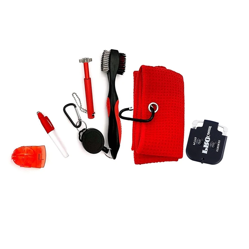 

Golf Club Cleaner,Golf Towel,Golf Club Brush,Golf Club Groove Sharpener,Golf Ball Marker,Golf Score Stroke Counter
