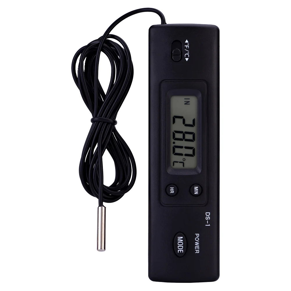 

Electronic LCD Digital Temperature Meter Thermometer Probe Sensor Wired for Refrigerator Temperature Temperature