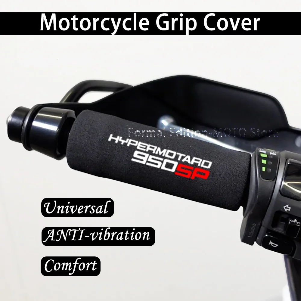 

Motorcycle Sponge Grip Shockproof Non-slip Handlebar Grip Sponge Cover For Ducati Hypermotard 950 Hypermotard 950 SP 950RVE 2023