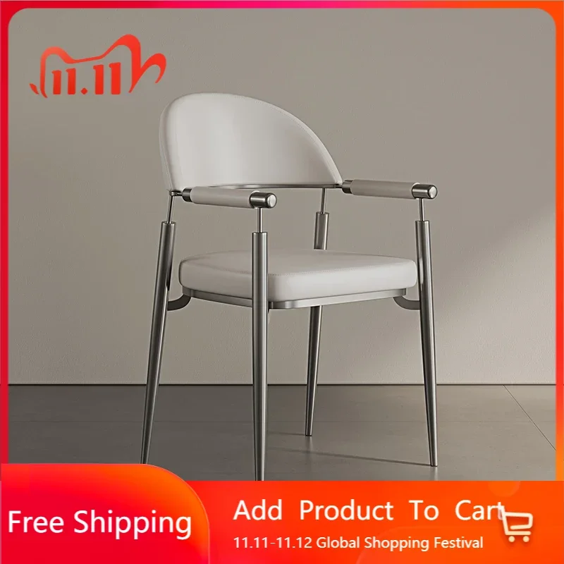 

Lounge Office Dining Chairs Ergonomic Mobiles Vanity Restaurant Dining Chairs Salon Patio Armchair Cadeiras De Jantar Furniture