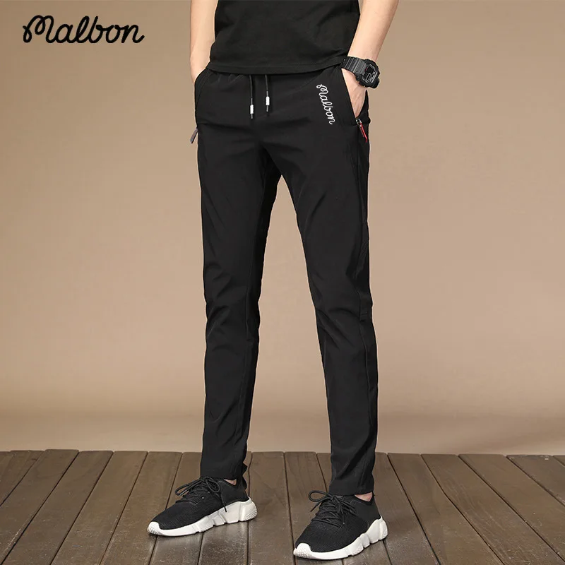 

Malbon New Golf Men's Pants Quick Drying Ultra Silk Elastic Slim Pants Youth Men City Walking Soft Leisure Sports Wear Big Size