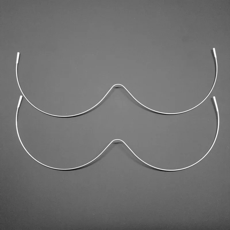 6 шт./партия бюстгальтер с косточками из нержавеющей стали