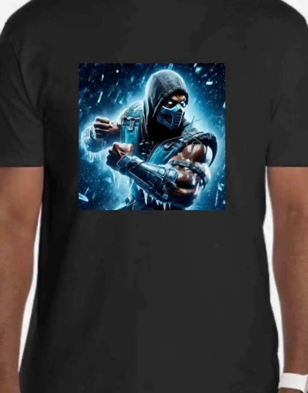 Крутая футболка Sub Zero Mortal Kombat