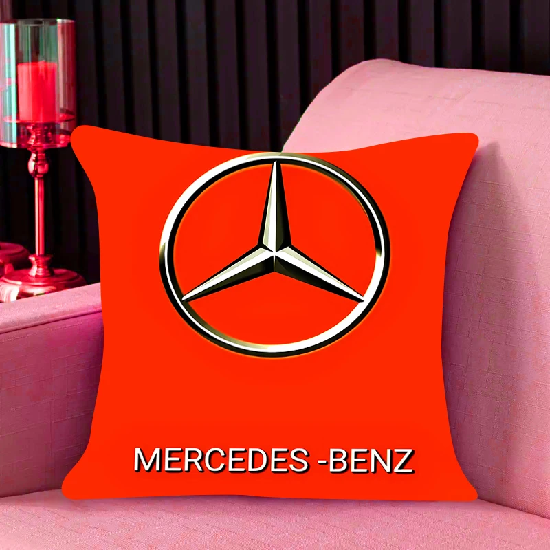 Декоративный чехол для подушки домашнего офиса и автомобиля 50x50 квадратный Navolochka