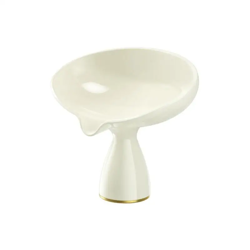 Мыльница с дренажным сливом нескользящий держатель для душа со скошенной