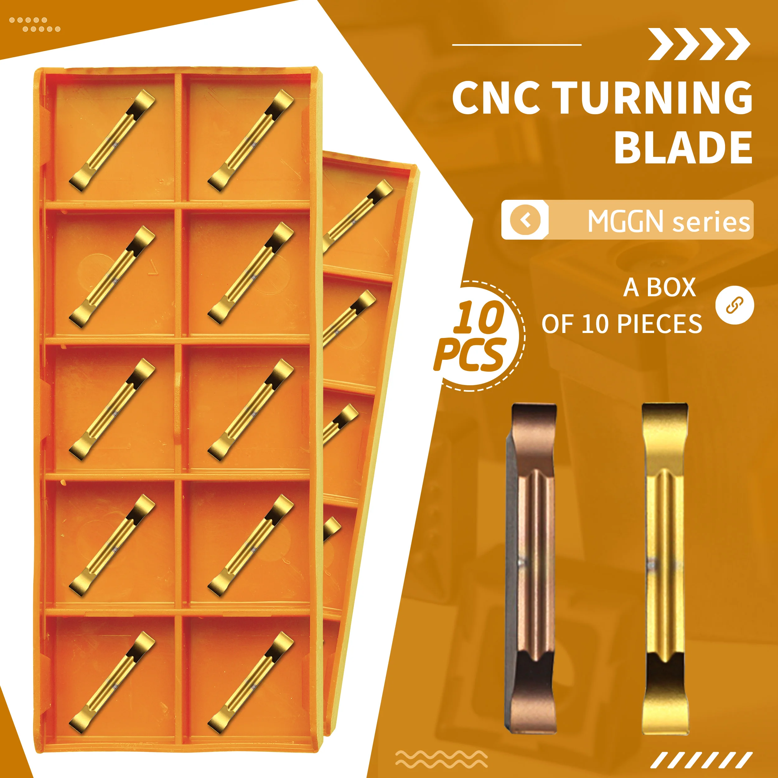 

Grooving Inserts MGGN150/200/250/300/400/500-JMF P9125 MGGN300/400-JMF P6205 CNC Lathe Cutting Blade High-quality Carbide Insert