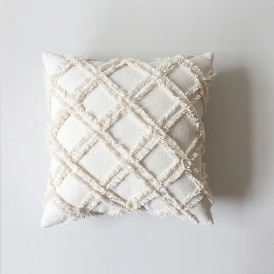 

Fashion Simple Beggar Style Cotton And Linen Art Designer Pillowcase