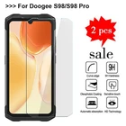 2 шт. закаленное стекло Doogee S98 Pro, Защитная пленка для экрана, Защитное стекло для Cristal Doogee S98 Pro S98Pro, защитная пленка