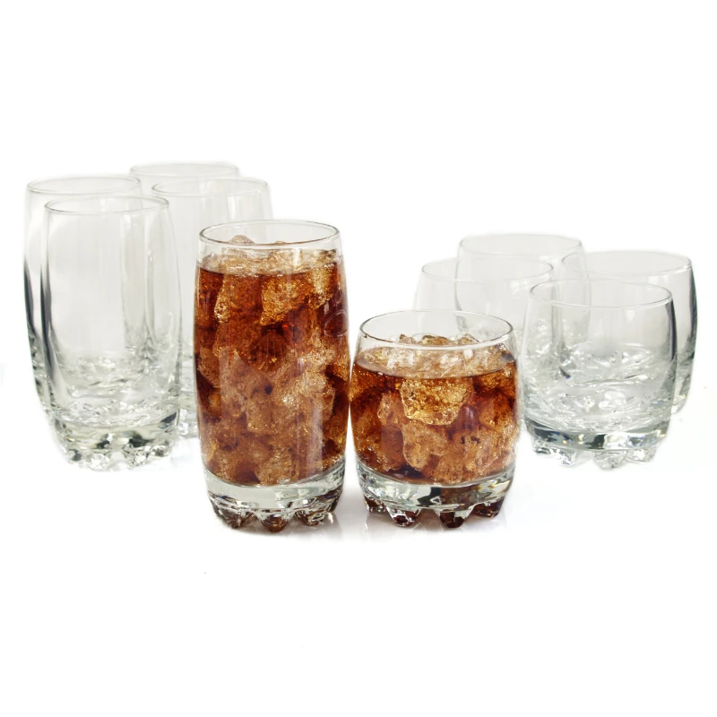 

Galassia 16 Piece Glass Tumbler Drinkware Set