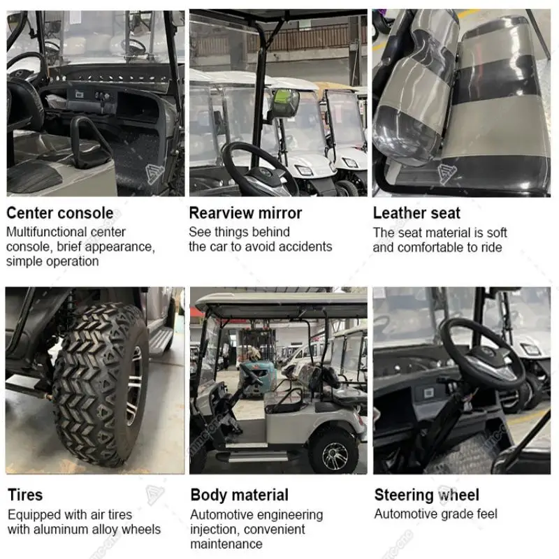 Лидер продаж 2022 Китай 4 кВт цены электрическая тележка для гольфа внедорожная