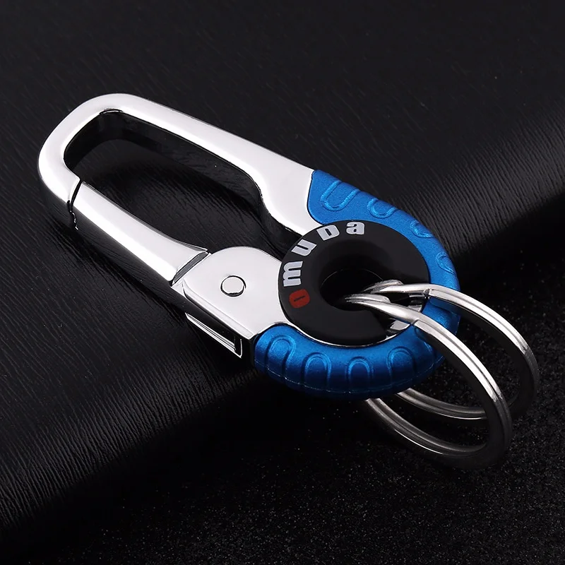 

Car Business Keychain Key Rings New Keychain Stainless Steel Buckle Outdoor Carabiner Climbing for Men Car Key Chain Key Ring