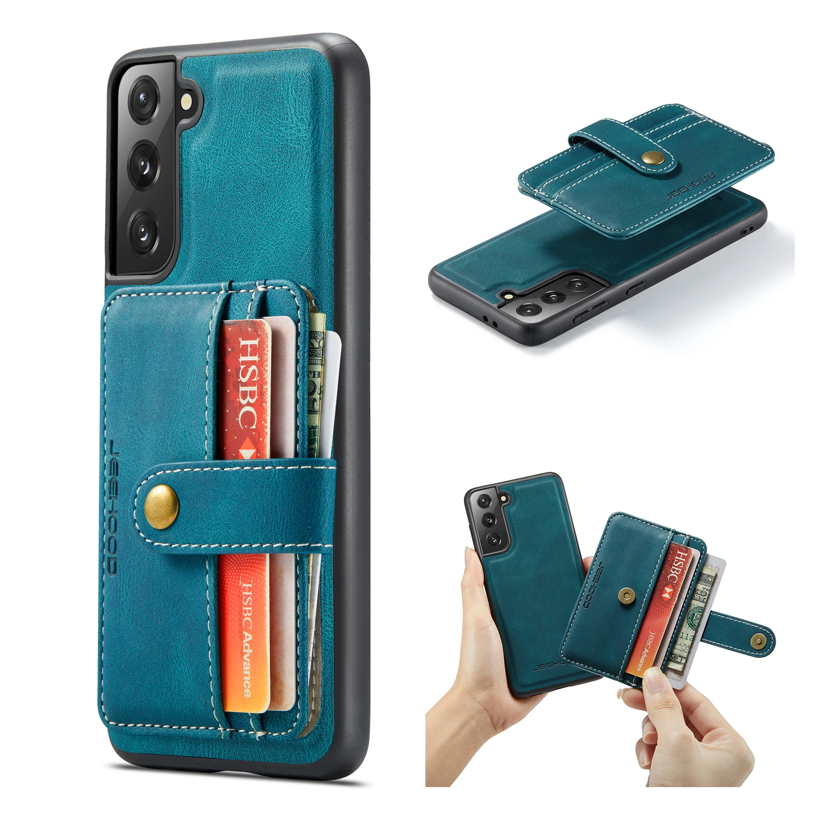 

Magnetic Flip Leather Case For Samsung Galaxy Note 20 Ultra 10 Lite S21 Plus S20 FE S10 A10 A20 A30 A50 A51 A71 A41 Wallet Cover