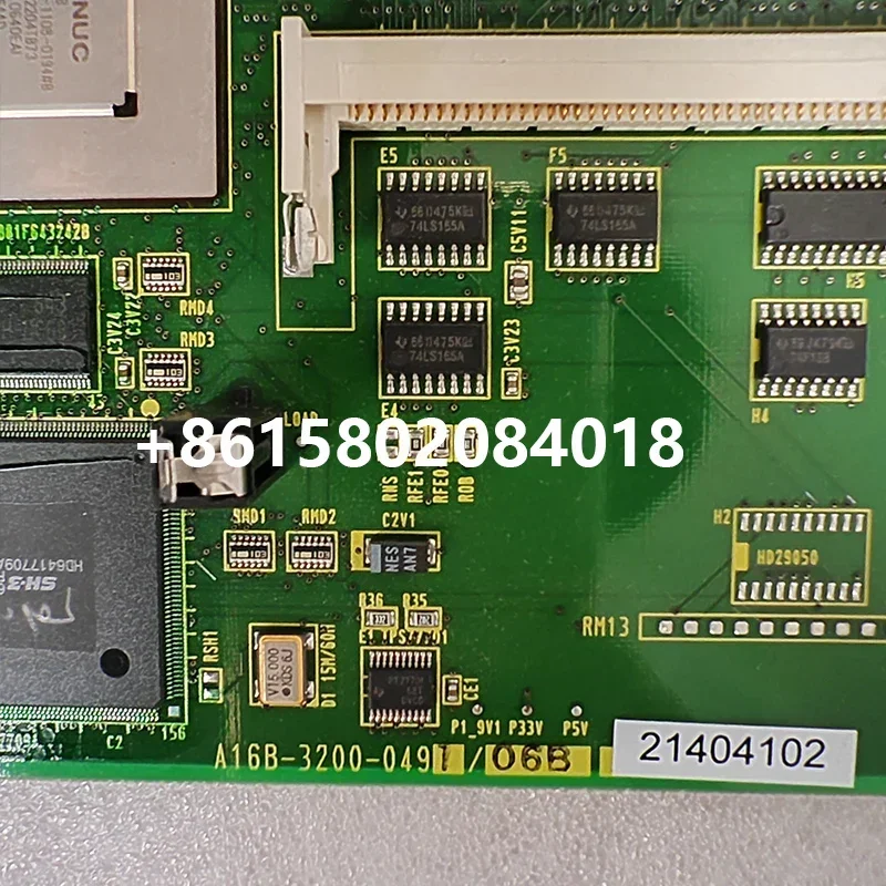 Основная плата Fanuc б/у A16B-3200-0491 протестирована нормально для контроллера ЧПУ