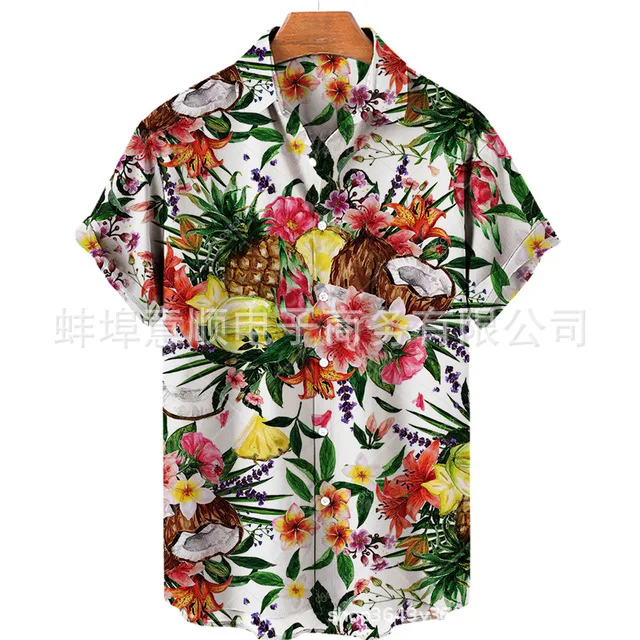 Men's Social Shirt & Blouse 2023 Oversize Flowers Buttoned Shirts for Men Free Shipping Mens Designer Clothes Shirts & Blouses